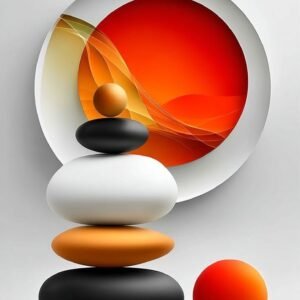 Modern elegance wall poster