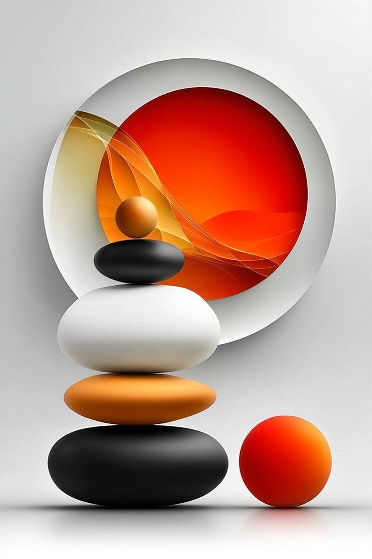 Modern elegance wall poster