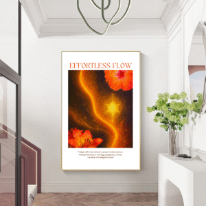 EFFORTLESS FLOW POSTER